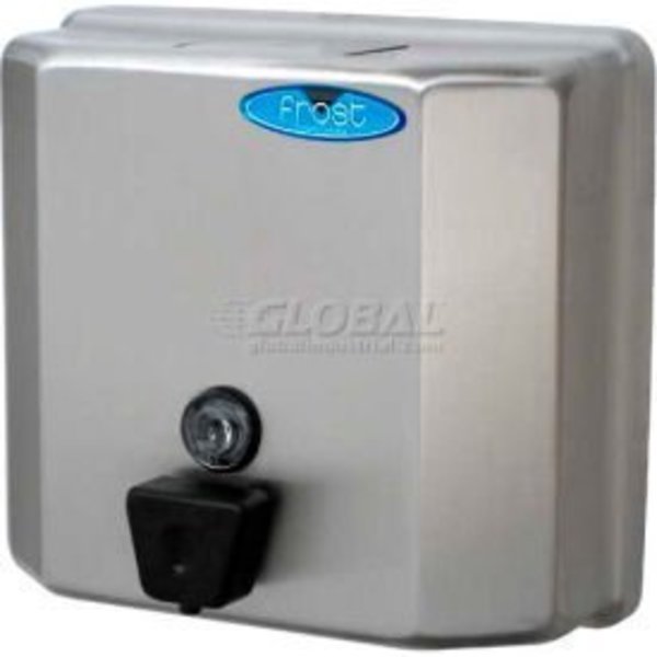 Frost Products Ltd Frost Wall Mount Manual Profile Liquid Soap Dispenser - Stainless - 711 711